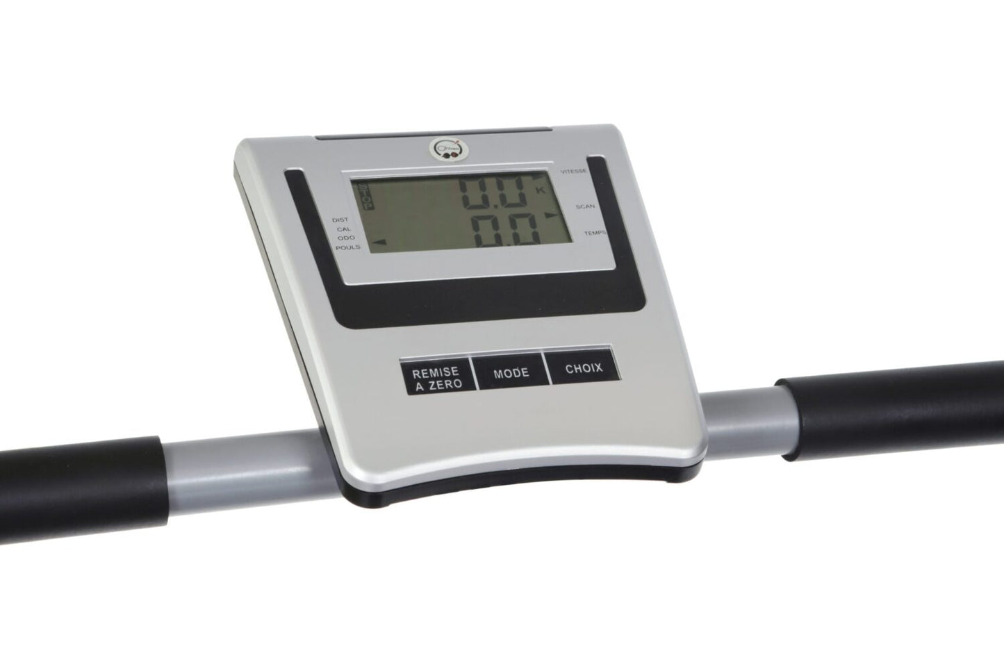 Tapis de marche magnétique et pliable - Compteur 5 fonctions - Compact et pratique | Gris | TRENDYFLAIR