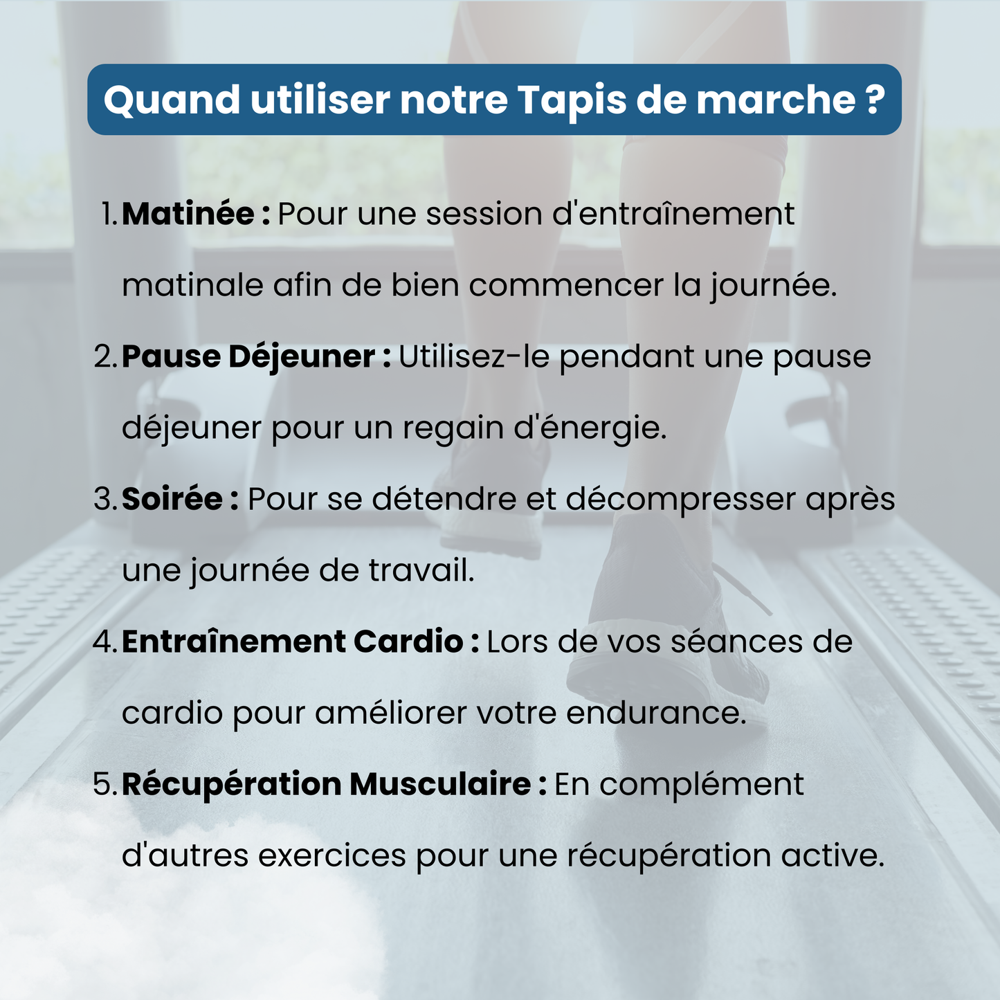 Tapis de marche magnétique et pliable - Compteur 5 fonctions - Compact et pratique | Gris