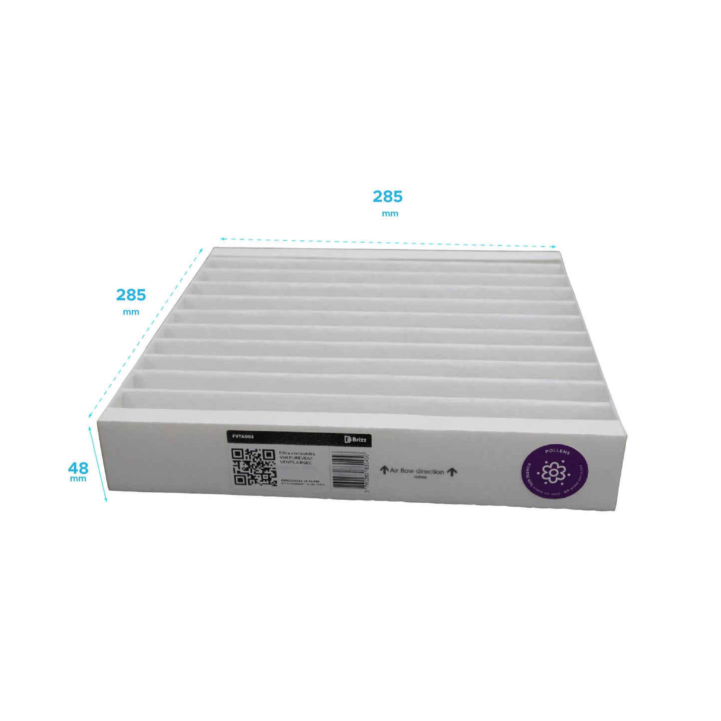 Filtre compatible VMI PUREVENT VENTILAIRSEC|Trendyflair