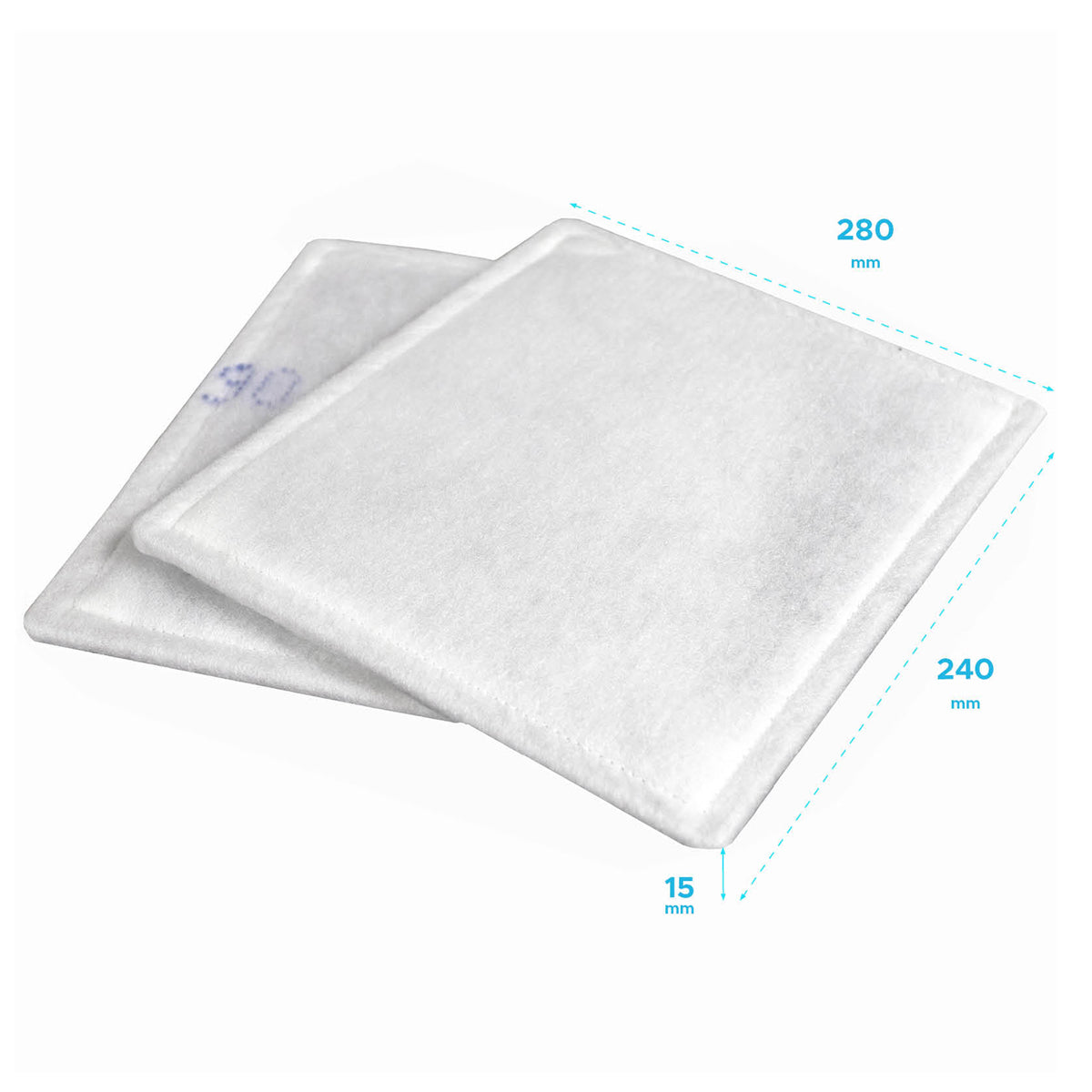Filtres BRIZZ compatibles VMC ALDES Dee Fly Cube 300 et Dee Fly Cube 370 - fald01variante : 2 G4 + 1 F7|Trendyflair