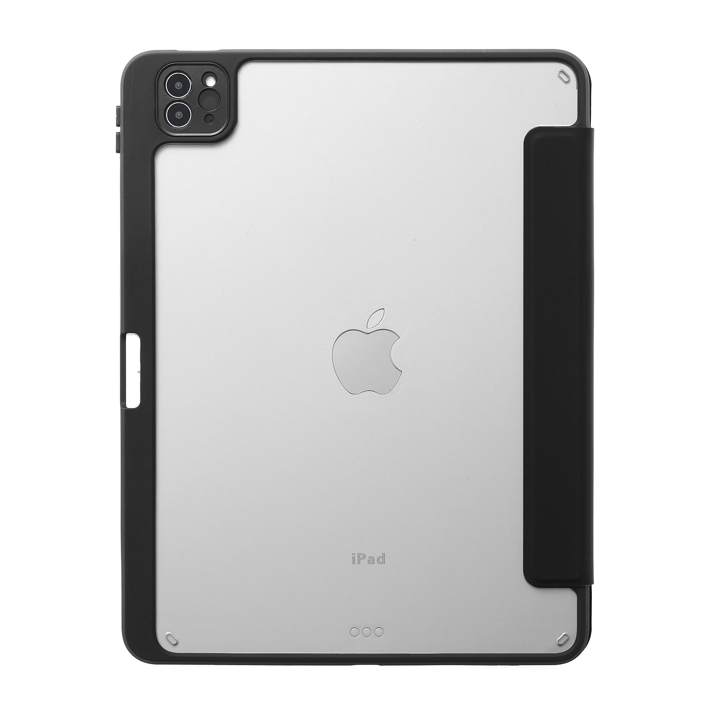 Coque iPad Air 10.9 Noir-Acrylique - Design Fin et Léger pour votre iPad Air - Protection Claire pour Mettre en Valeur le Design Apple | Noir | TRENDYFLAIR