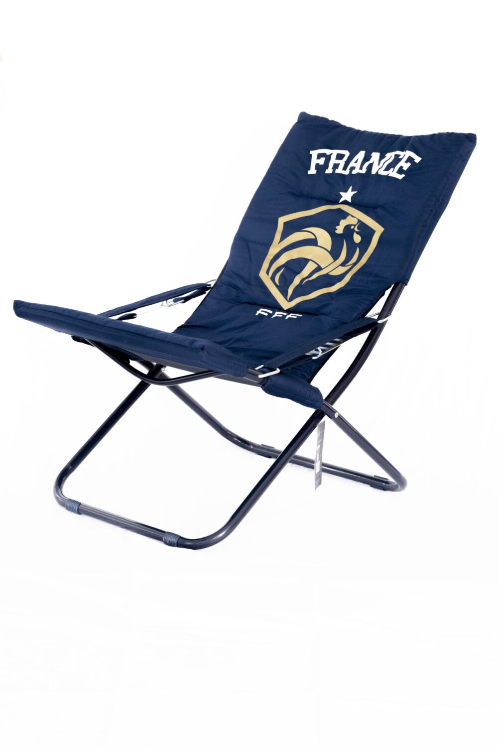 Chilienne pliable - Fédération Française de Football - Léger et pratique | Compact une fois plié | Bleu | TRENDYFLAIR