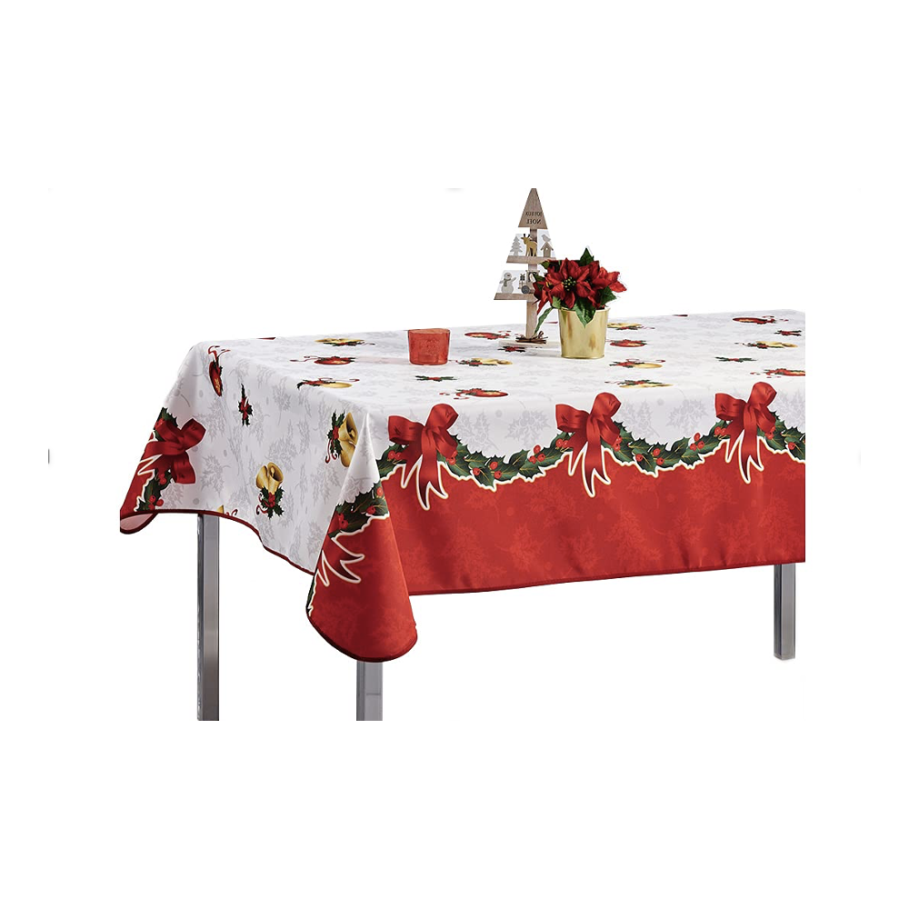 Nappe de Noël - 150x300cm - Cloche |homeflair