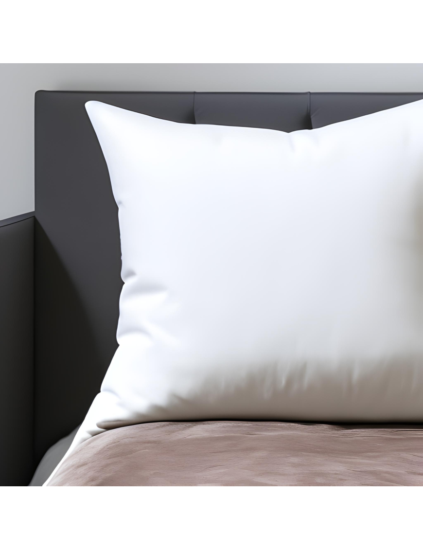 Lot de 2 Oreillers Doux Microfibres - Ajustables - Polyester- Coussin Rectangle ou carre 65x65cm | homeflair