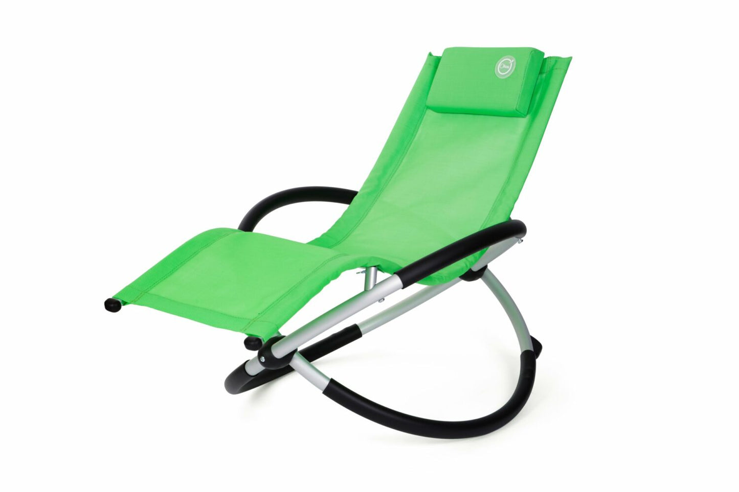Transat à bascule enfant - Confortable et ludique | 128 x 58 x 65cm | Vert | TRENDYFLAIR