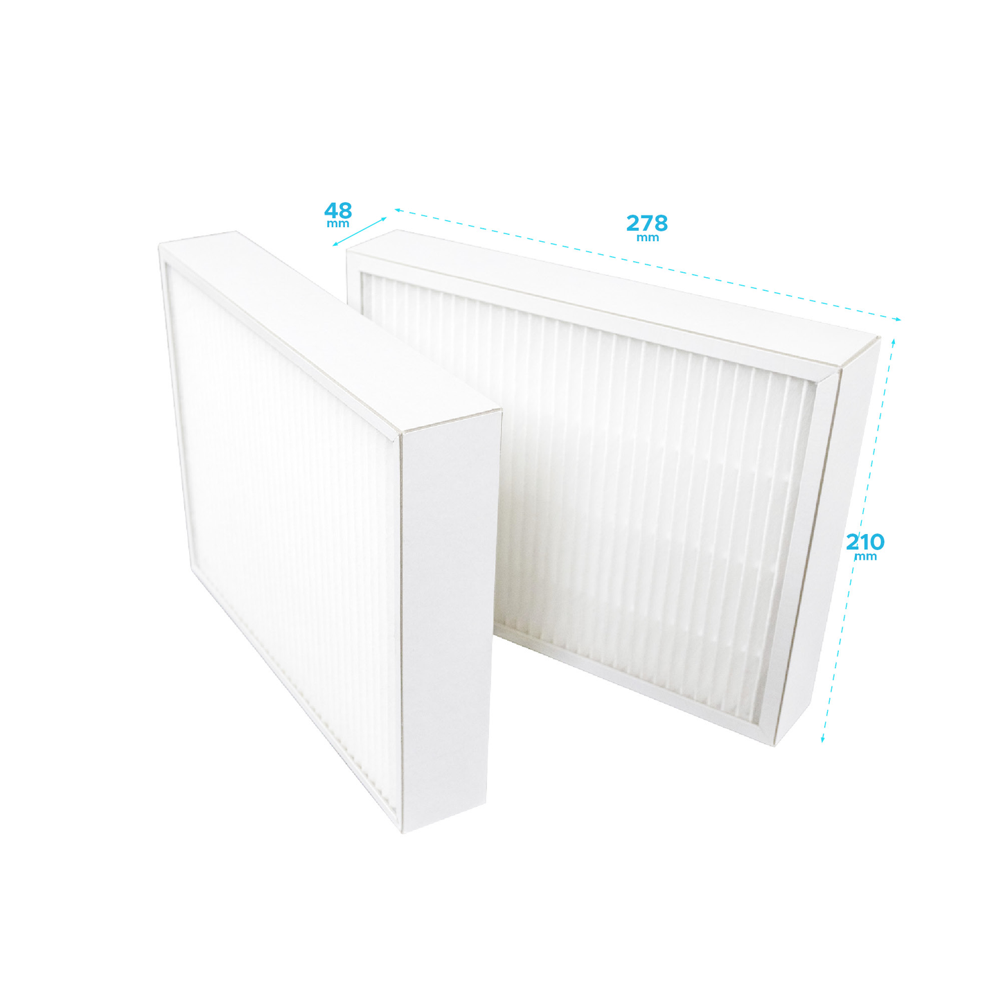 Filtres compatibles VMC ALDES Dee Fly Modulo Auto ou Hygro (sans by-pass) - contenu : 1 G4 + 1 F7|Trendyflair