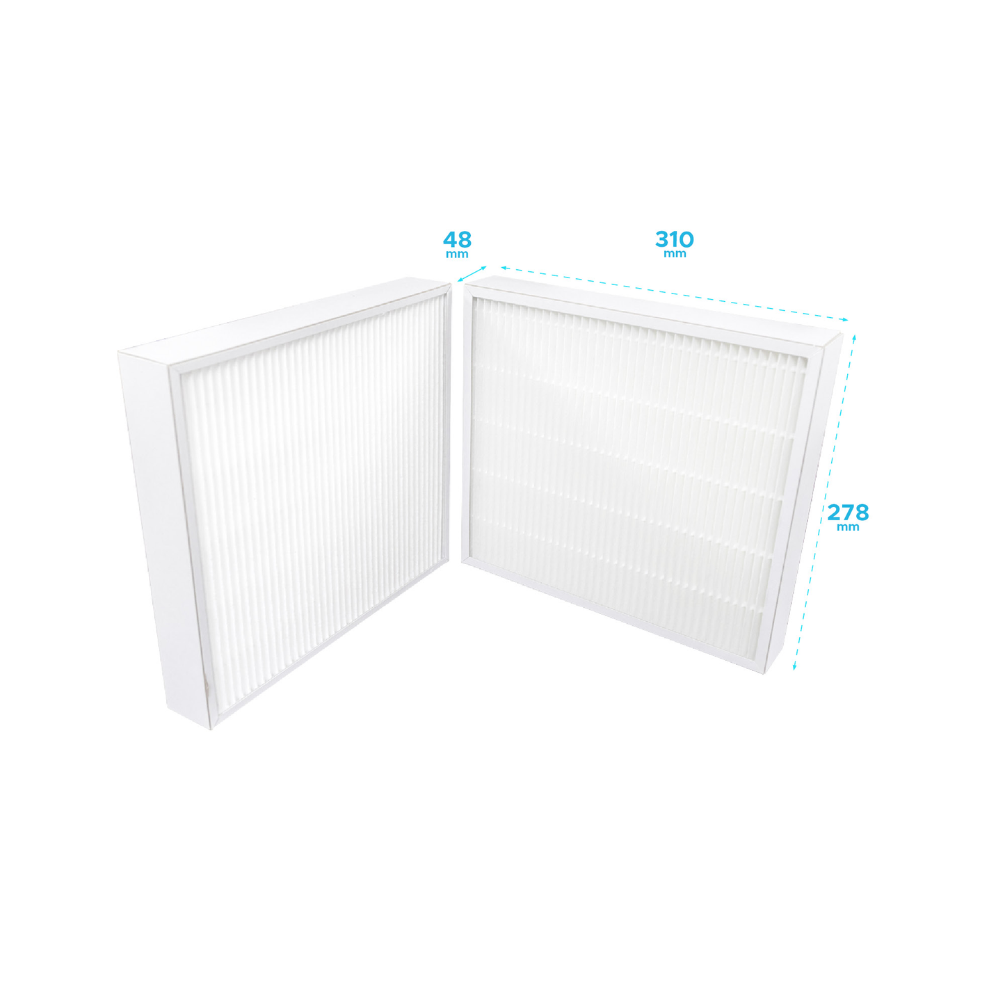 Filtres compatibles VMC ALDES Dee Fly Modulo Auto ou Hygro (avec by-pass) - contenu : 1 G4 + 1 F7|Trendyflair