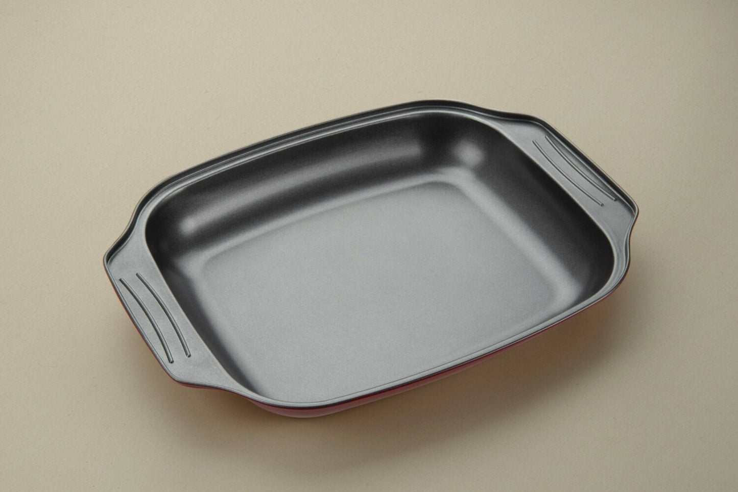 Moule à gâteau avec revêtement anti-adhésif - En acier carbone - Convient aux fours | 30 x 26 cm | Noir | TRENDYFLAIR