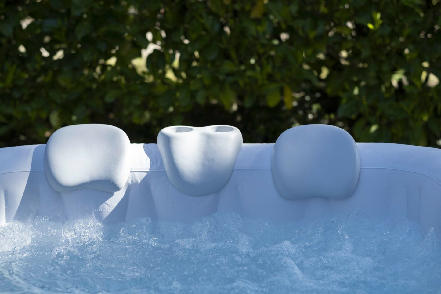 Appuie Tête pour Spa Gonflable - Confortable et Compatible avec Autres Marques - Dimensions 23 x 23 x 12 cm - Noir | TRENDYFLAIR