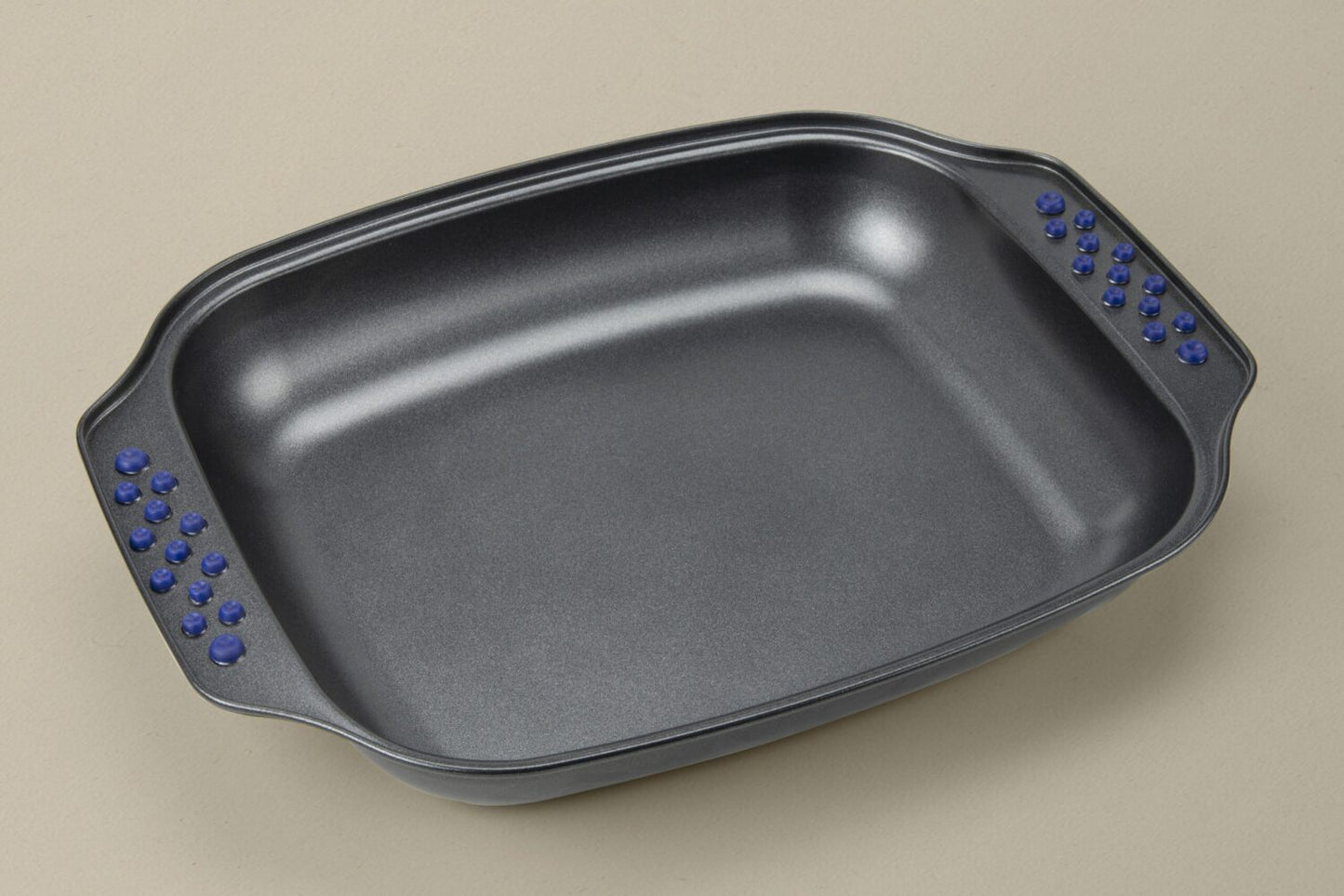 Moule à gâteau revêtement anti-adhésif - En acier carbone - Convient aux fours | 35,5 x 30 cm | Noir | TRENDYFLAIR