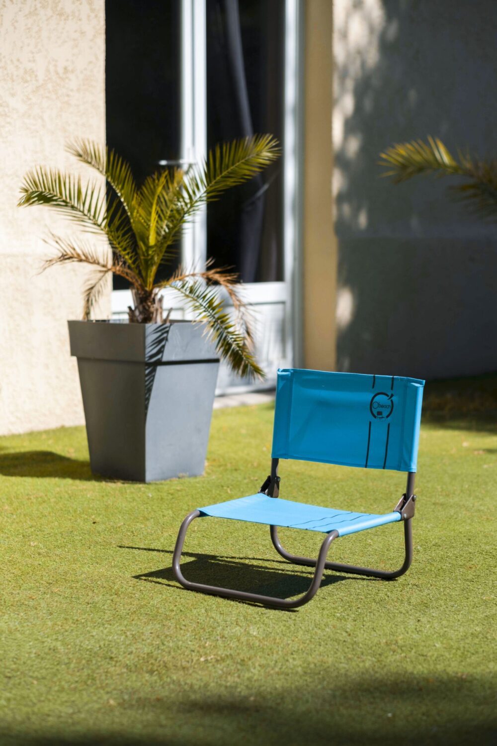 Chaise Cale-dos de Plage Pliante - Confortable, Compacte, Légère | Dimensions : 50 x 45 x 48 cm | TRENDYFLAIR