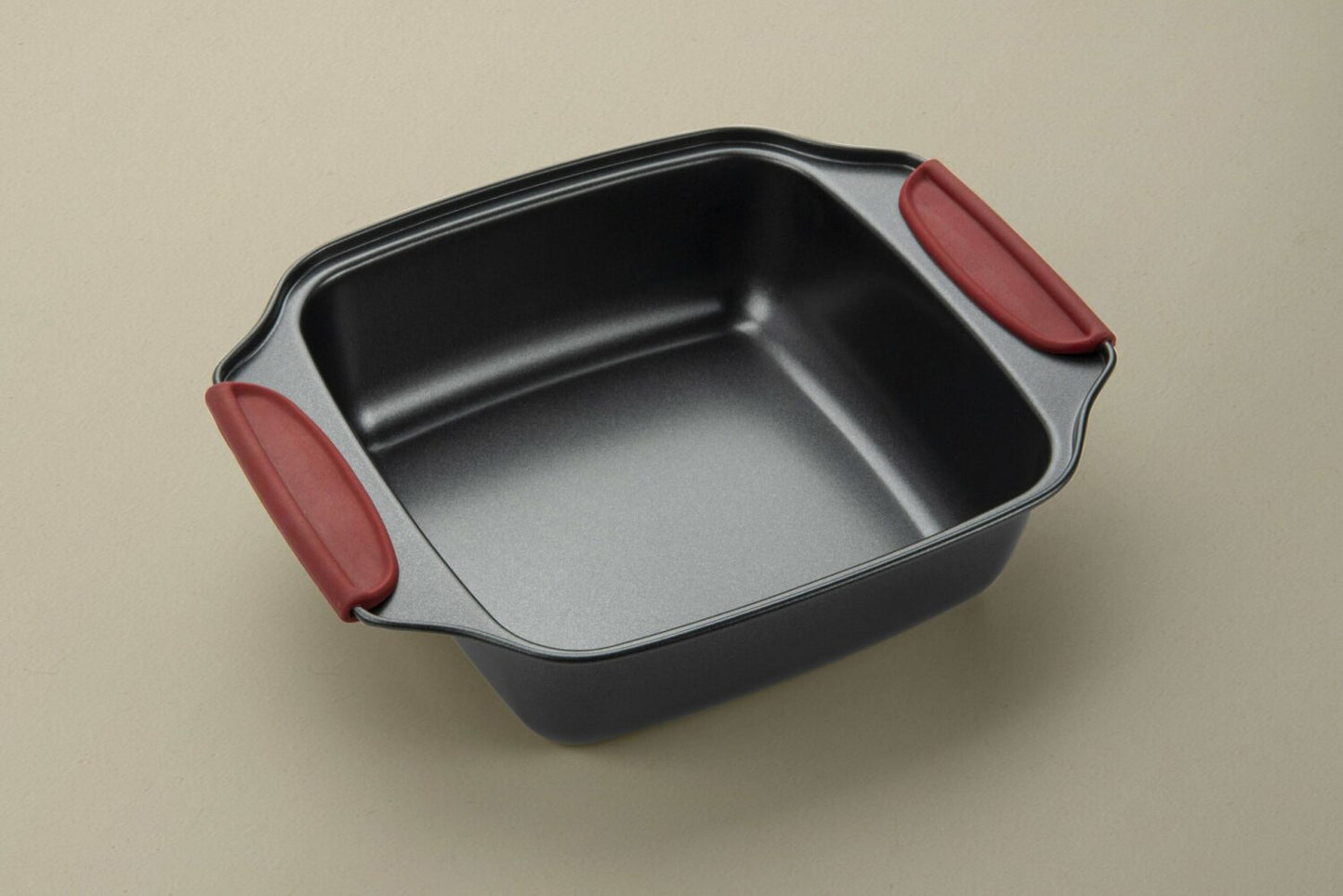 Moule à gâteau carré avec revêtement anti-adhésif - Convient aux fours | 28 x 22 cm | Noir | TRENDYFLAIR