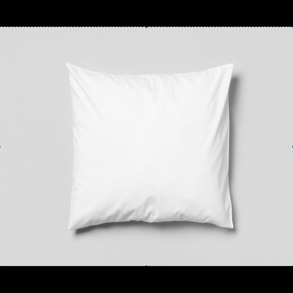 Oreiller carré 65x65cm moelleux 100% Polyester Fibres Creuses Coussin Promo Linge |homeflair