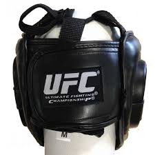 Casque de Boxe - UFC - Maintien optimal - Protection renforcée | Confortable et ajustable | Noir | TRENDYFLAIR
