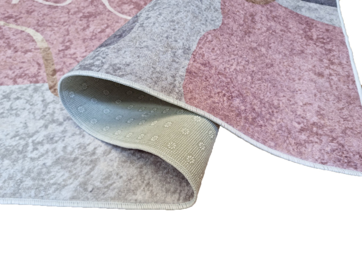 Tapis Simply Rose Dimensions - 80x150 – Qualité supérieure pour Maison, Appartement, Bureau – Style élégant et durable – Confort optimal, facile à nettoyer – Idéal salon et chambre