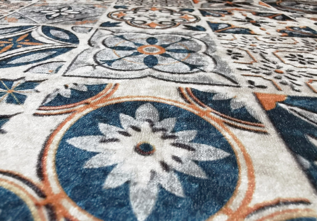Tapis Carreaux Minéral Dimensions - 50x80 – Qualité supérieure pour Maison, Appartement, Bureau – Style élégant et durable – Confort optimal, facile à nettoyer – Idéal salon et chambre