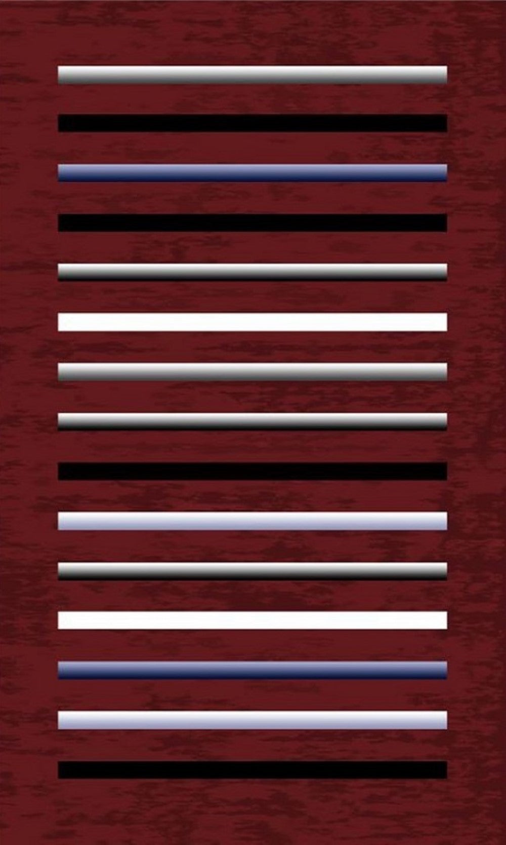 TPS_Ray_BOR80 Tapis, Polyester, Rouge, 80 x 150 – Qualité supérieure pour Maison, Appartement, Bureau – Style élégant et durable – Confort optimal, facile à nettoyer – Idéal salon et chambre
