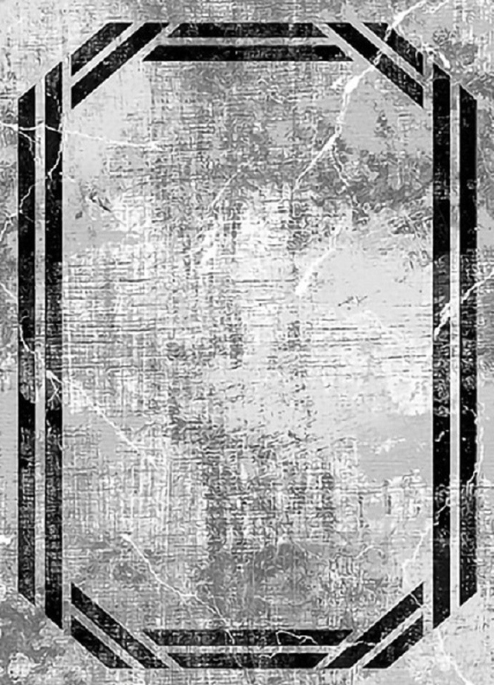 Tapis Rebelle, Gris Dimensions - 160x230 – Qualité supérieure pour Maison, Appartement, Bureau – Style élégant et durable – Confort optimal, facile à nettoyer – Idéal salon et chambre