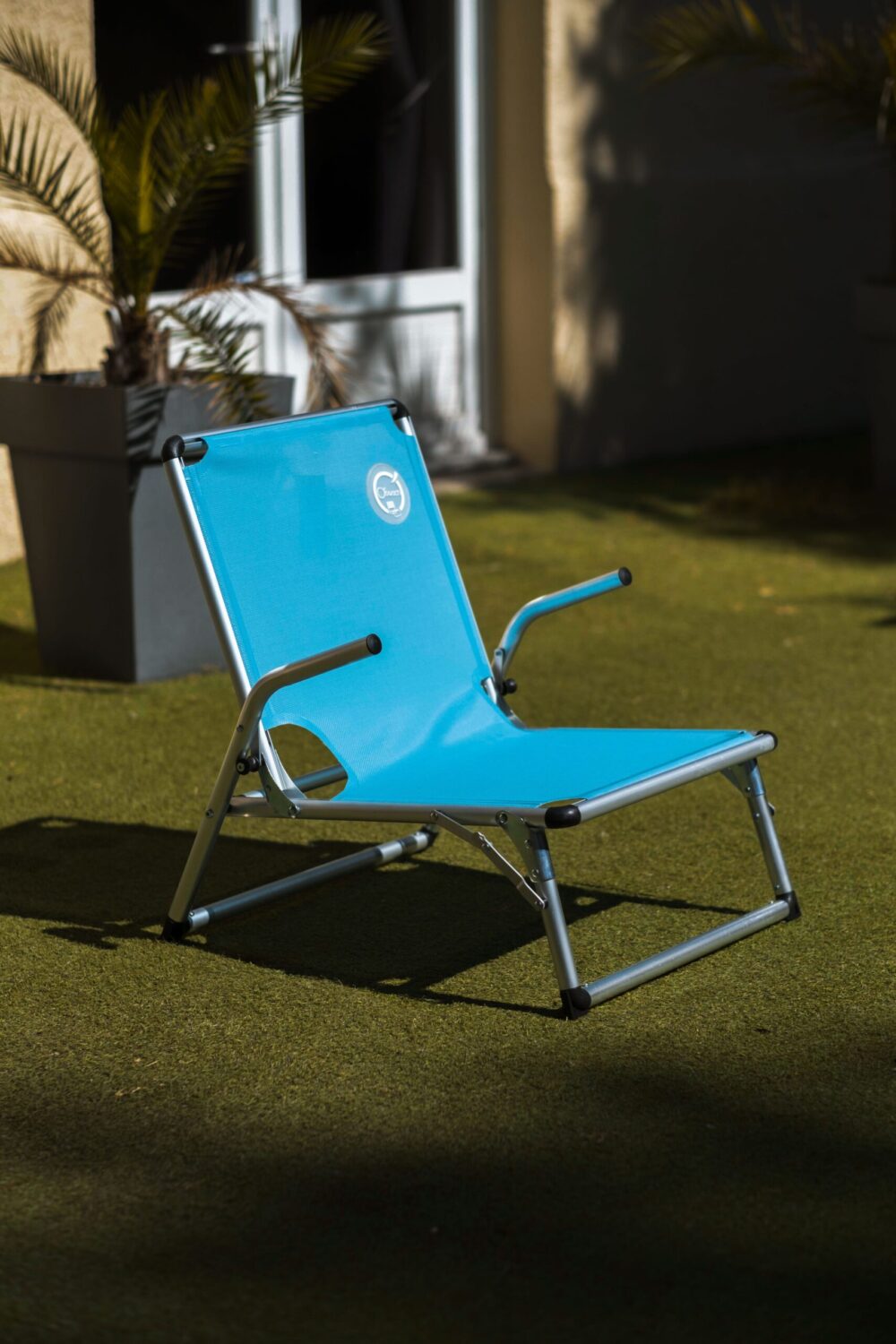 Chaise de Plage Pliable - Aluminium Luxe - Dimensions 71x55x65 cm | TRENDYFLAIR