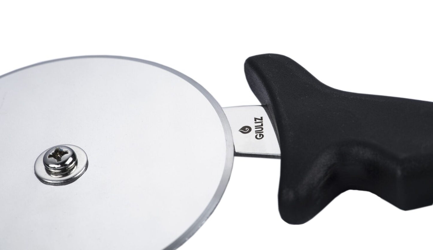 Roulette à pizza en inox - Pratique et durable | Diamètre 10 cm | Argenté | TRENDYFLAIR