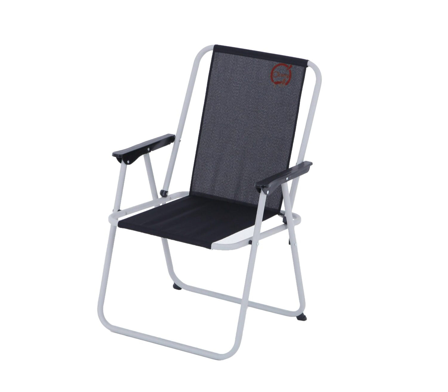 Fauteuil piccolo de camping pliable - Léger et compact | Confortable et pratique | Noir | TRENDYFLAIR