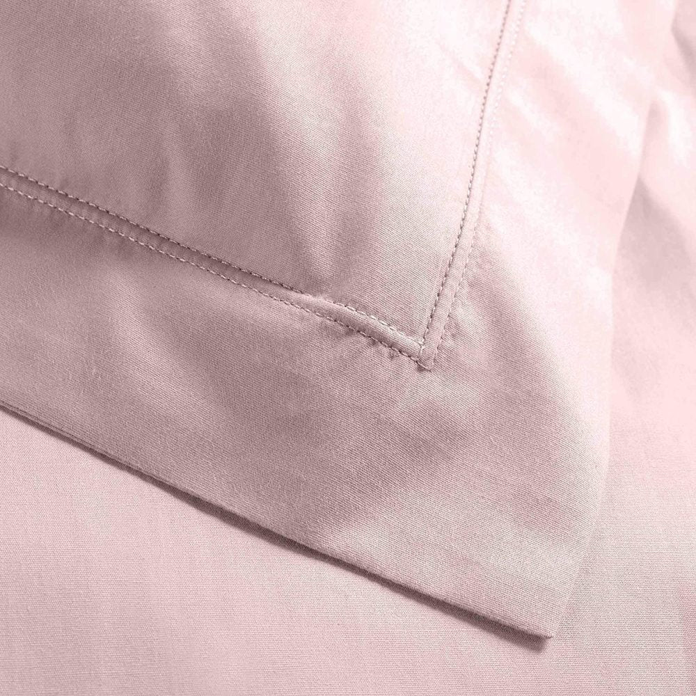 Taie d'oreiller Percale 63x63 cm Rose|homeflair