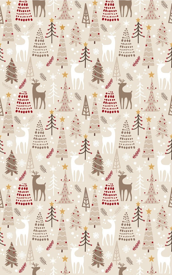 Tapis de Noel Beige Dimensions - 50x80 – Qualité supérieure pour Maison, Appartement, Bureau – Style élégant et durable – Confort optimal, facile à nettoyer – Idéal salon et chambre