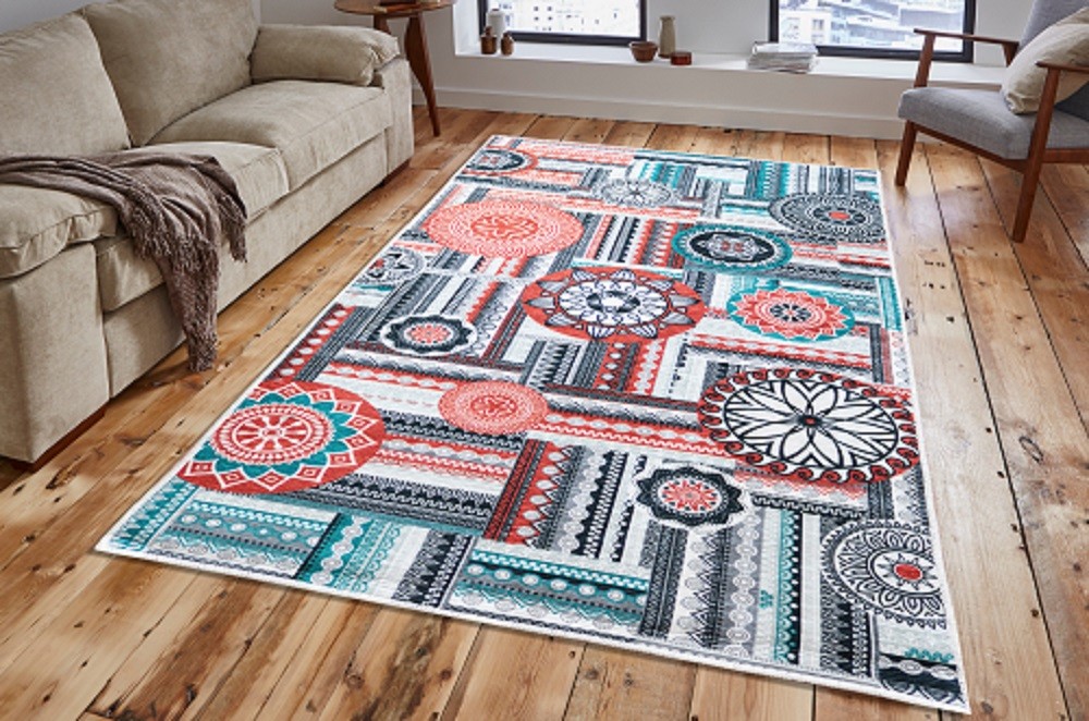 Tapis Porto Dimensions - 200x290 – Qualité supérieure pour Maison, Appartement, Bureau – Style élégant et durable – Confort optimal, facile à nettoyer – Idéal salon et chambre