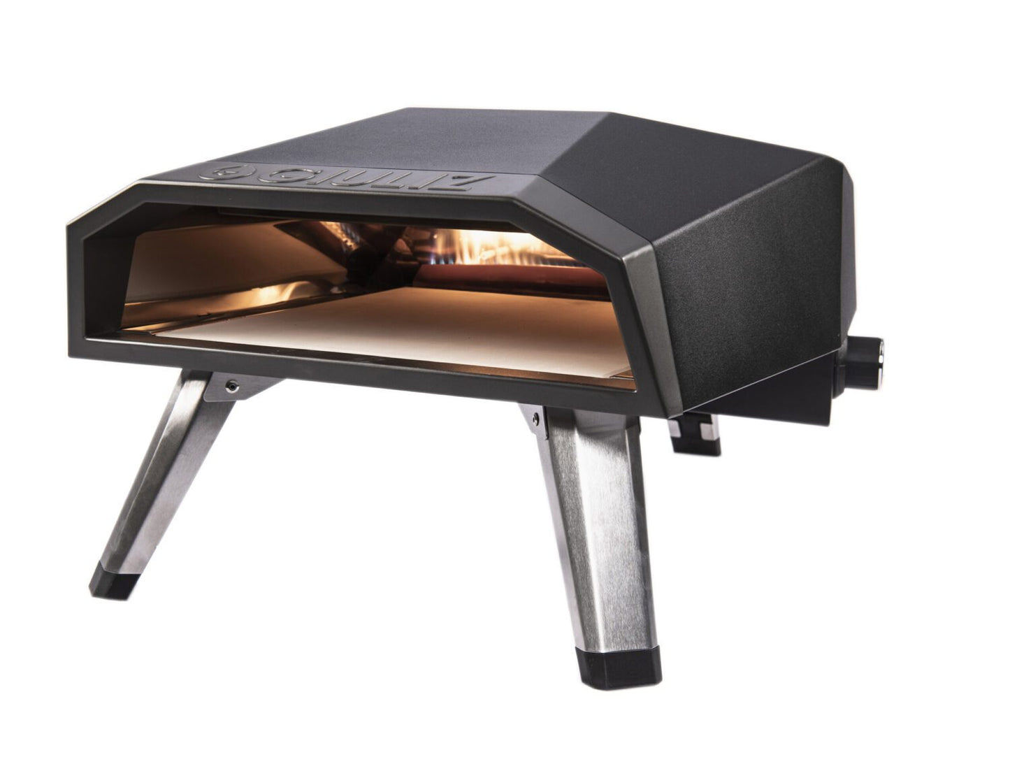 Four à pizza à gaz - Giuliz - UFO 12 - Pelle à pizza inclus | Idéal pour la cuisine extérieure | Compact et portable | Acier inoxydable | TRENDYFLAIR