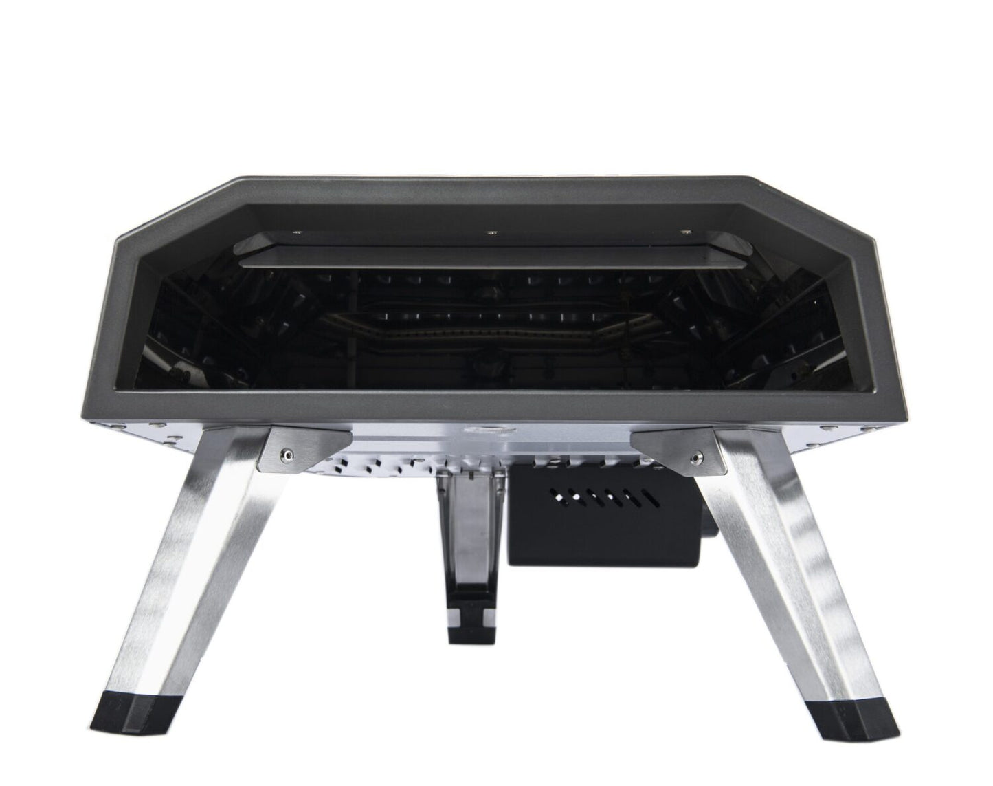 Four à pizza à gaz - Giuliz - UFO 12 - Pelle à pizza inclus | Idéal pour la cuisine extérieure | Compact et portable | Acier inoxydable | TRENDYFLAIR