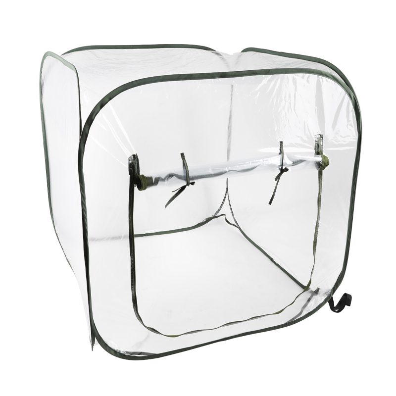 Serre à jardin - Suan - En PVC - Résistante aux intempéries | 100 x 100 x 100 cm | Transparente | TRENDYFLAIR