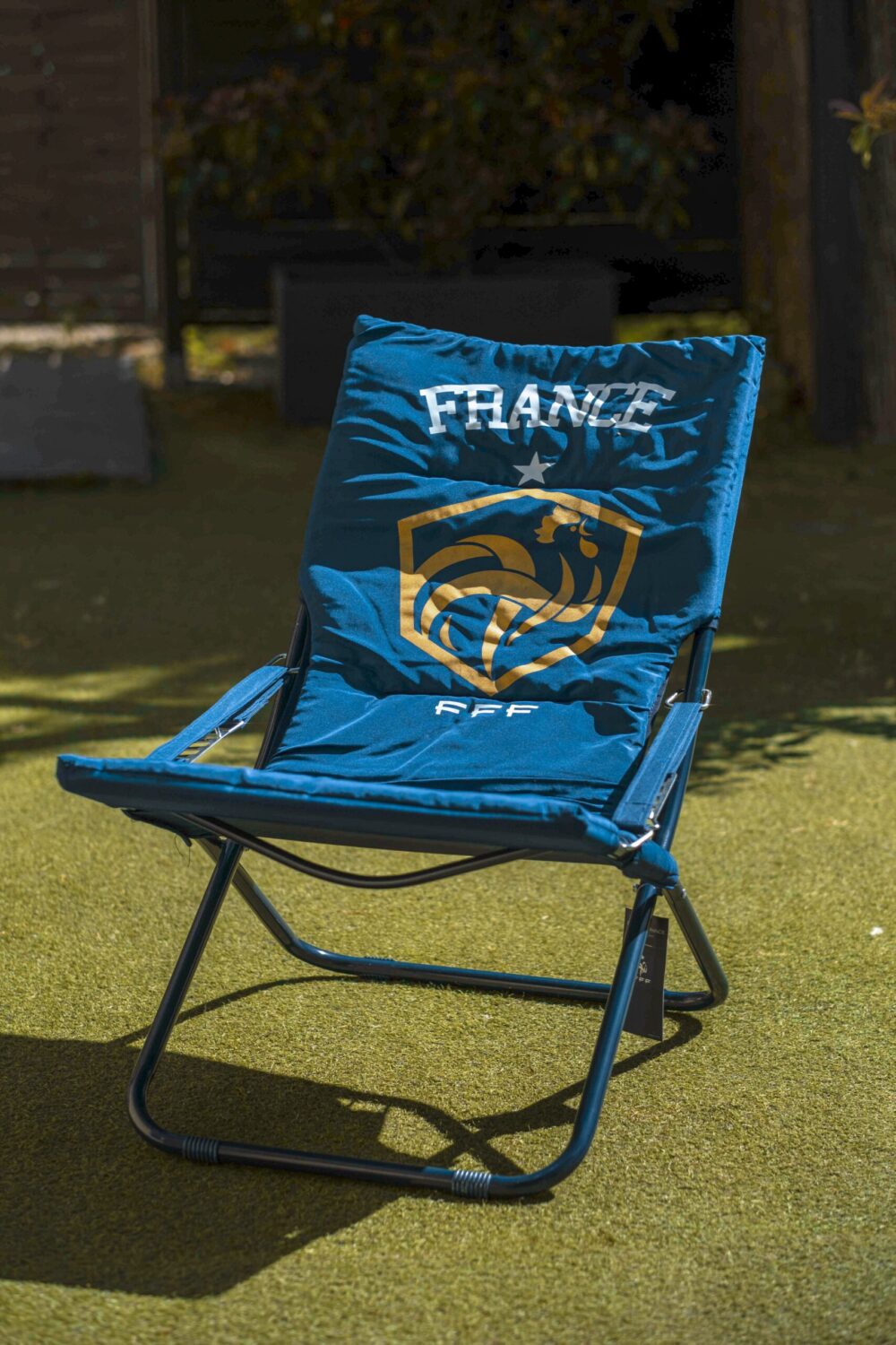 Chilienne pliable - Fédération Française de Football - Léger et pratique | Compact une fois plié | Bleu | TRENDYFLAIR