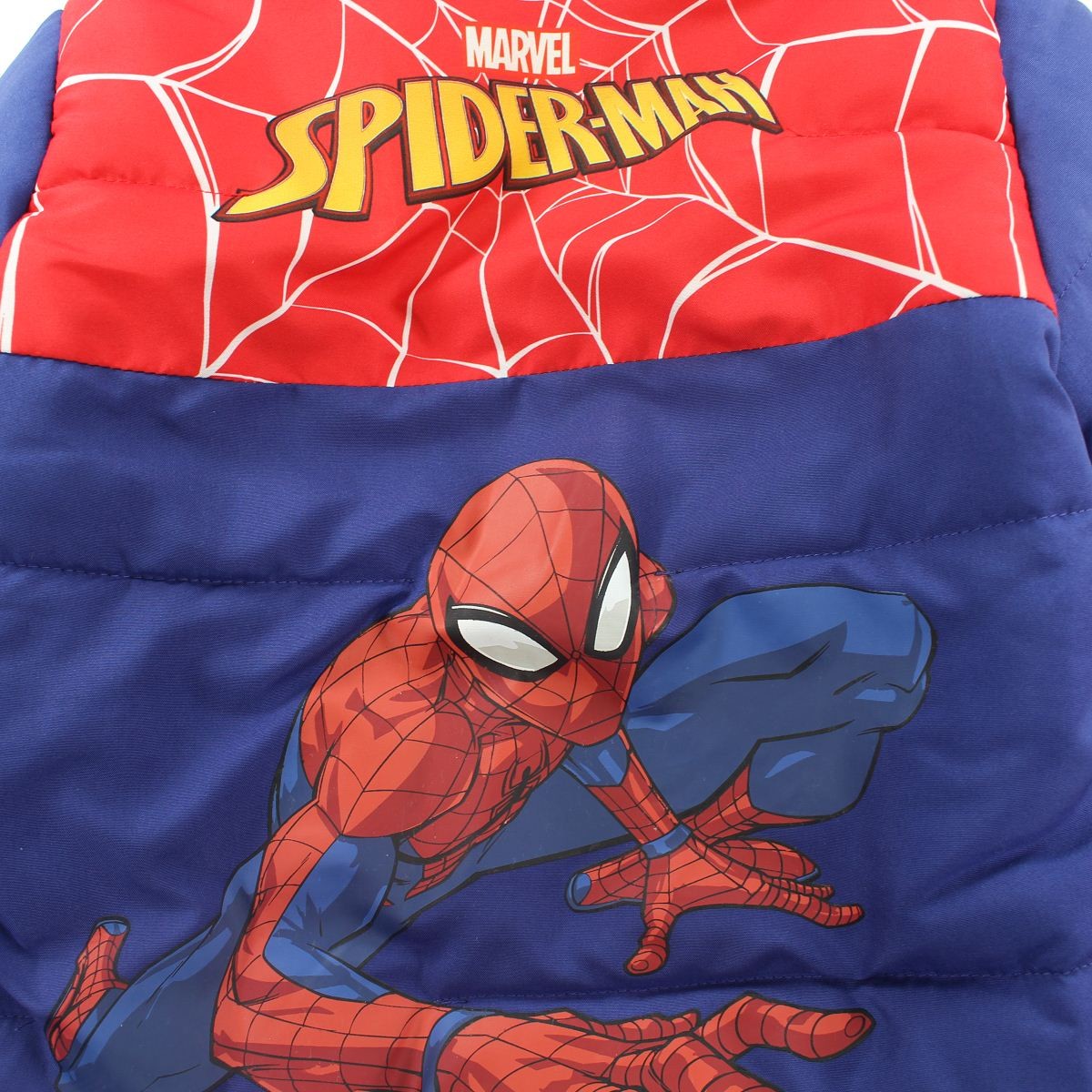 Parka capuche Spiderman - 3A Garçon - Enfant - Marine - 100% Polyester - TrendyFlair