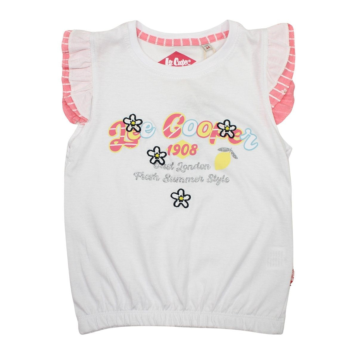 Ensemble Lee Cooper - 4A Fille - Enfant - Rose - 100 % Coton S/J 160 gsm - TrendyFlair