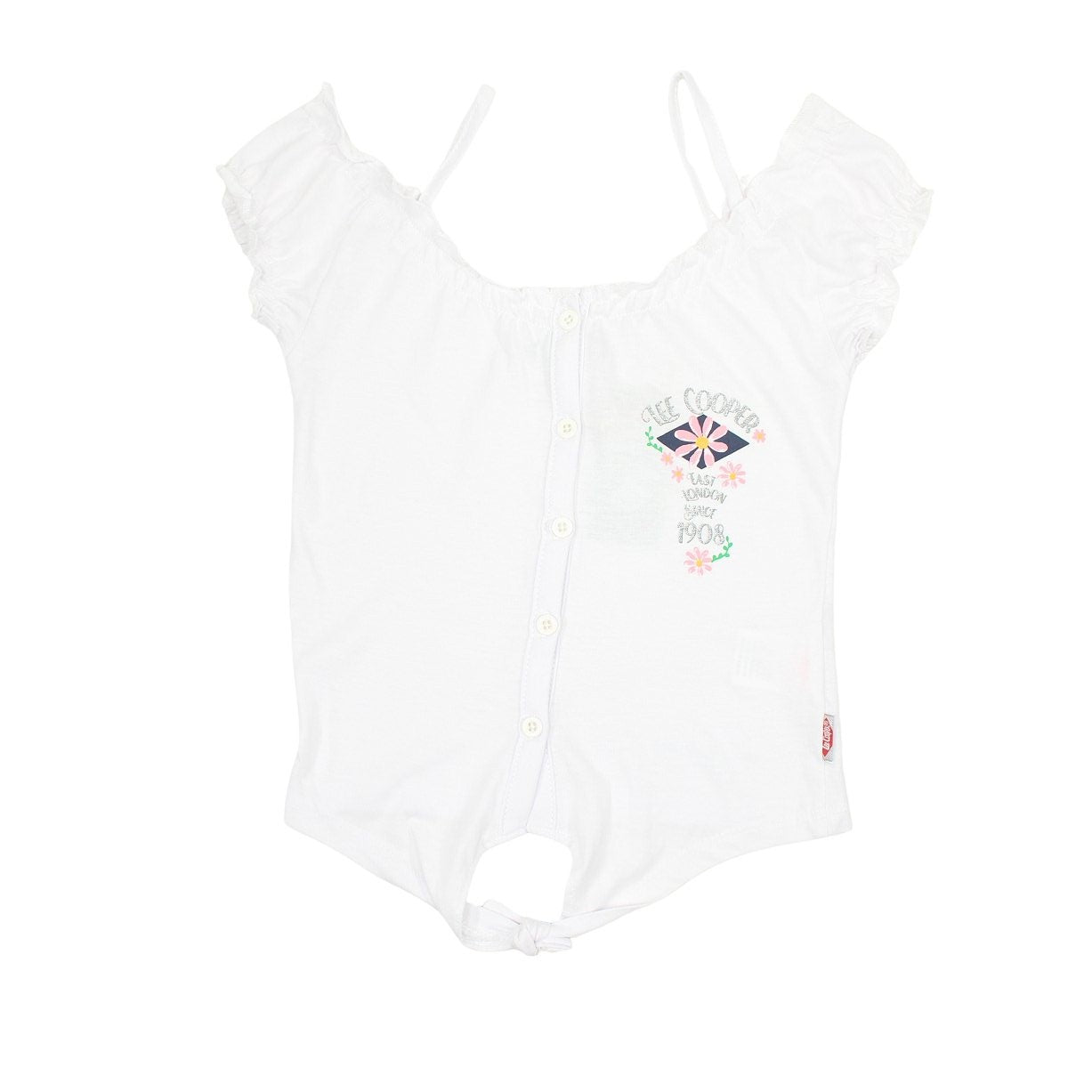 Ensemble Lee Cooper - 4A Fille - Enfant - Blanc - 100 % Coton S/J 160 gsm - TrendyFlair
