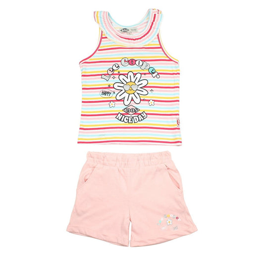 Ensemble Lee Cooper - 4A Fille - Enfant - Rose - 100 % Coton S/J 160 gsm - TrendyFlair