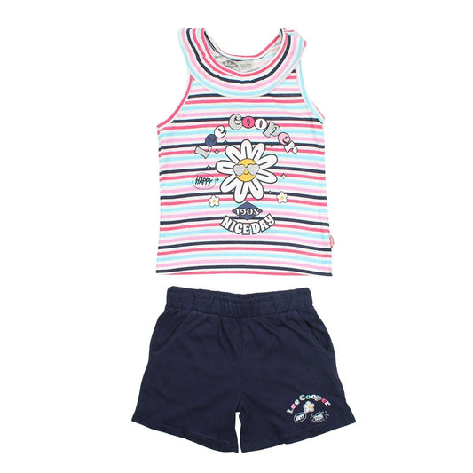Ensemble Lee Cooper - 4A Fille - Enfant - Bleu - 100 % Coton S/J 160 gsm - TrendyFlair