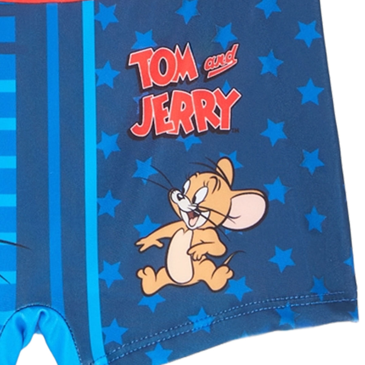 Maillot de bain sur cintre Tom et Jerry - 2/3A Garçon - Enfant - Marine - 88% Polyester 12% Élasthanne - TrendyFlair