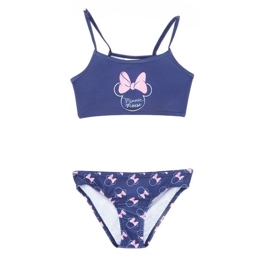 Maillot de bain avec cintre Minnie - 2/3A Fille - Enfant - Marine - 88% Polyester 12% Élasthanne 200 GSM SJ - TrendyFlair
