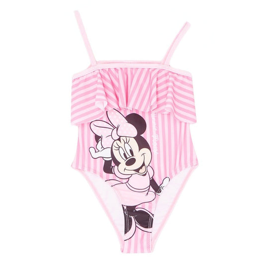 Maillot de bain avec cintre Minnie - 2/3A Fille - Enfant - Rose - 88% Polyester 12% Élasthanne 200 GSM SJ - TrendyFlair