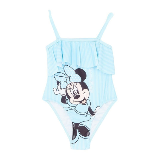 Maillot de bain avec cintre Minnie - 2/3A Fille - Enfant - Bleu - 88% Polyester 12% Élasthanne 200 GSM SJ - TrendyFlair