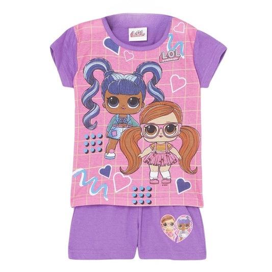 Ensemble 2 pieces LOL Surprise - 3A Fille - Enfant - Violet - 100 % Coton - TrendyFlair