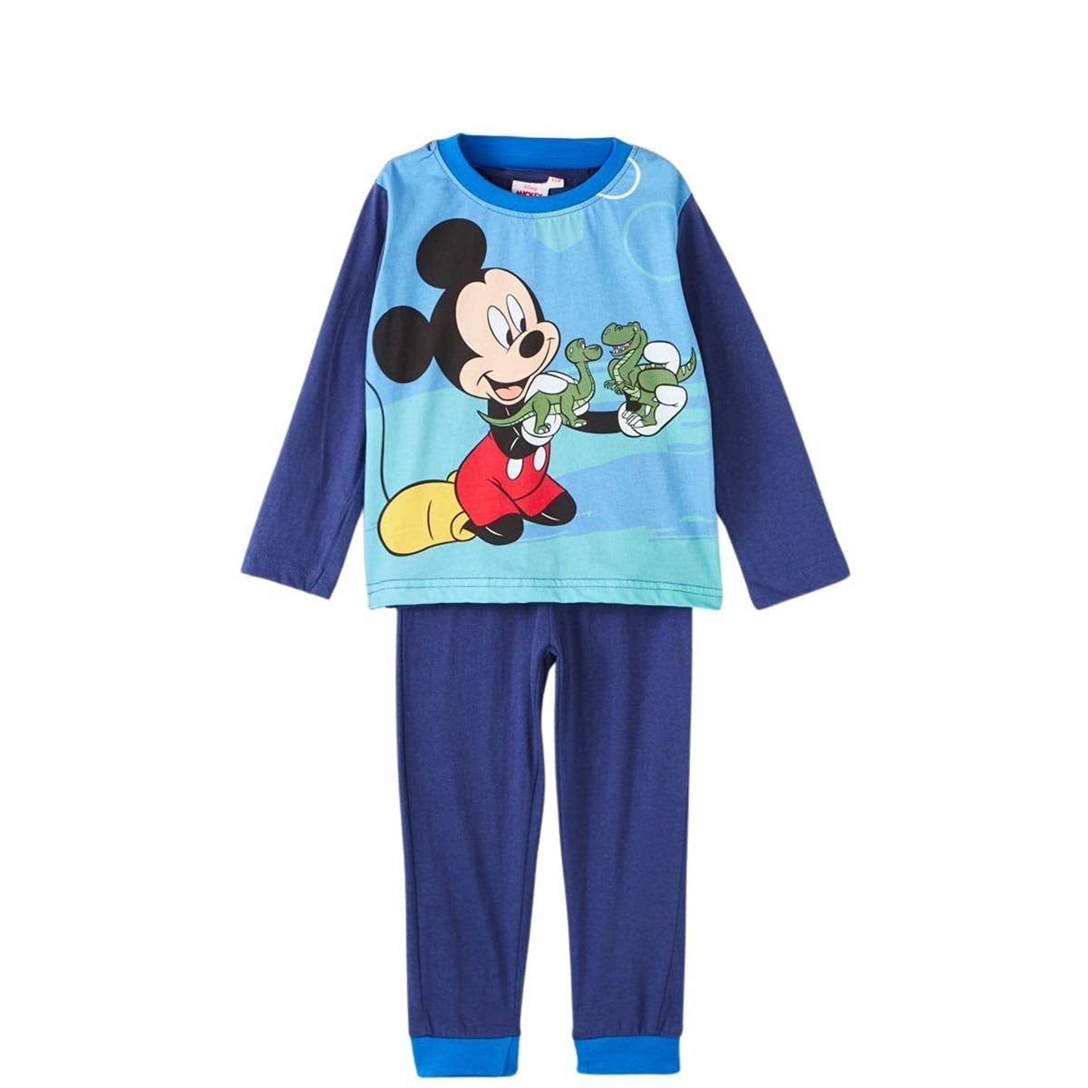 Pyjama Mickey - 2A Garçon - Enfant - Marine - 100% Coton - TrendyFlair