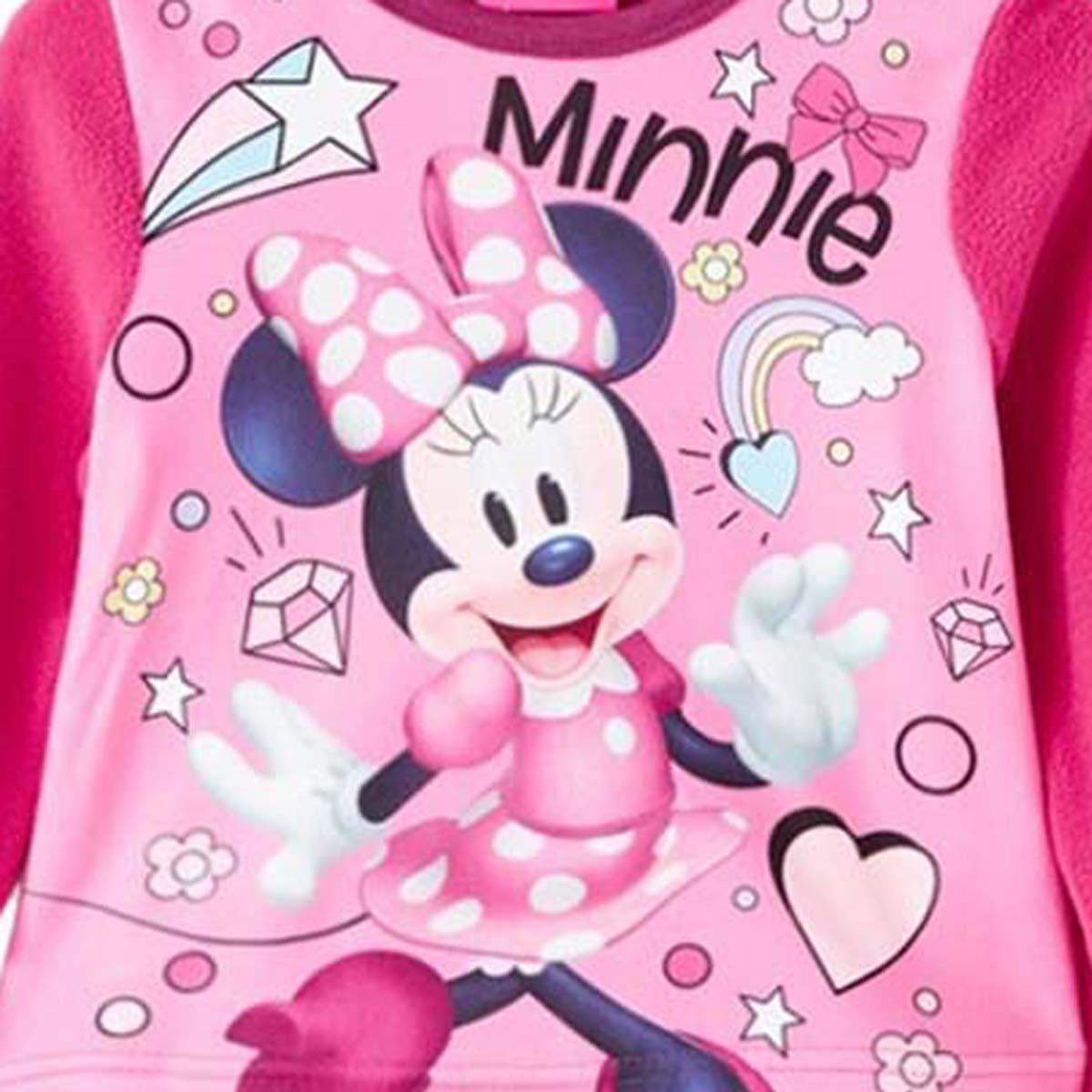 Pyjama polaire Minnie - 3A Fille - Enfant - Rose - 100% Polyester - TrendyFlair