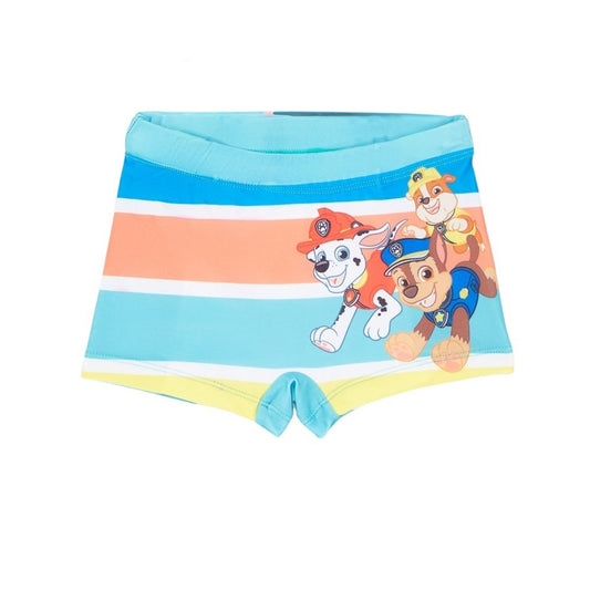 Maillot de bain sur cintre Paw Patrol - 2/3A Garçon - Enfant - Bleu - 88% Polyester 12% Élasthanne - TrendyFlair