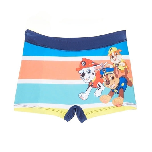 Maillot de bain sur cintre Paw Patrol - 2/3A Garçon - Enfant - Marine - 88% Polyester 12% Élasthanne - TrendyFlair