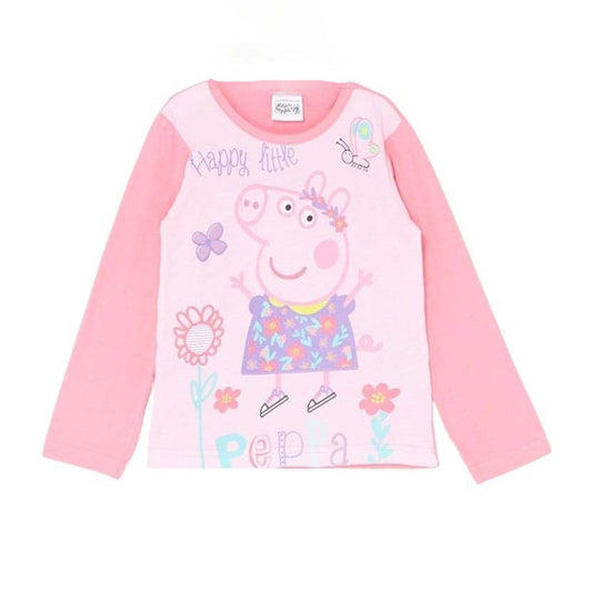 T-Shirt Peppa Pig - 3A Fille - Enfant - Rose - 100 % Coton - TrendyFlair