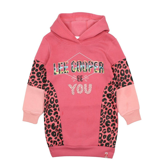 Robe Lee Cooper - 4A Fille - Enfant - Rose - 100 % Polyester - TrendyFlair