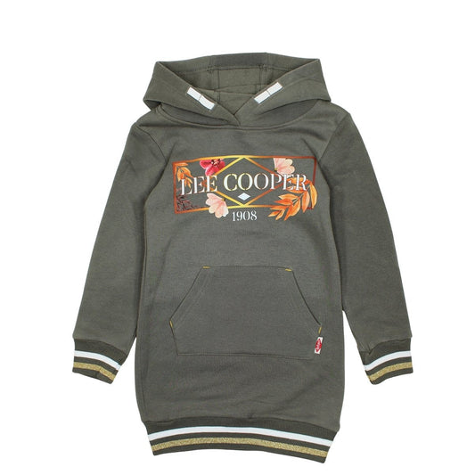 Robe Lee Cooper - 6A Fille - Enfant - Kaki - 100 % Polyester - TrendyFlair