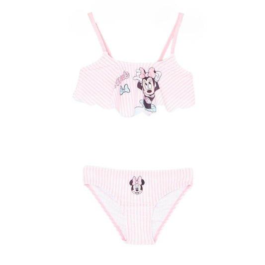Maillot de bain avec cintre Minnie - 2/3A Fille - Enfant - Rose - 88% Polyester 12% Élasthanne 200 GSM SJ - TrendyFlair